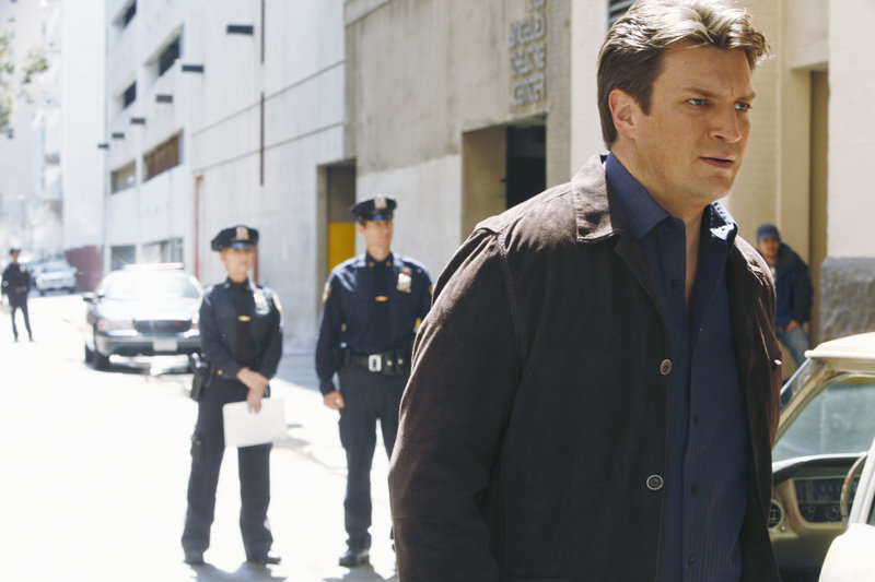 Nathan Fillion in "Castle." The finale airs Monday.