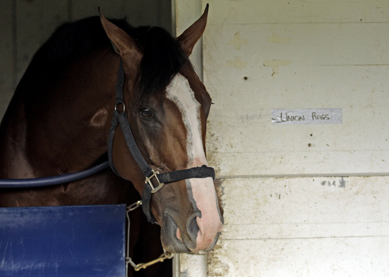 Union Rags, owned by a part-time Maine resident, has had a history of “rough trips.” His slow start in Saturday’s Kentucky Derby eliminated him from contention early.