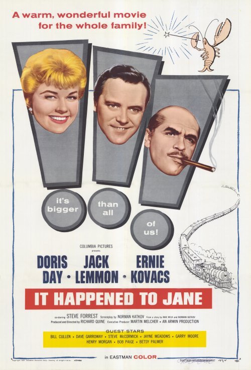“It Happened to Jane,” starring Doris Day and Jack Lemmon, was set – but not filmed – in Maine.