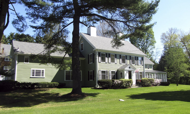 Babe Ruth lived in this house in Sudbury, Mass., from 1922 to 1926. It is now on the market for $1.65 million.