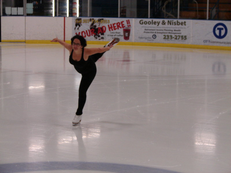 Erica Rand, a Bates college professor, learned figure skating in her 40s, and although she loves the sport, she is critical of some aspects of it.