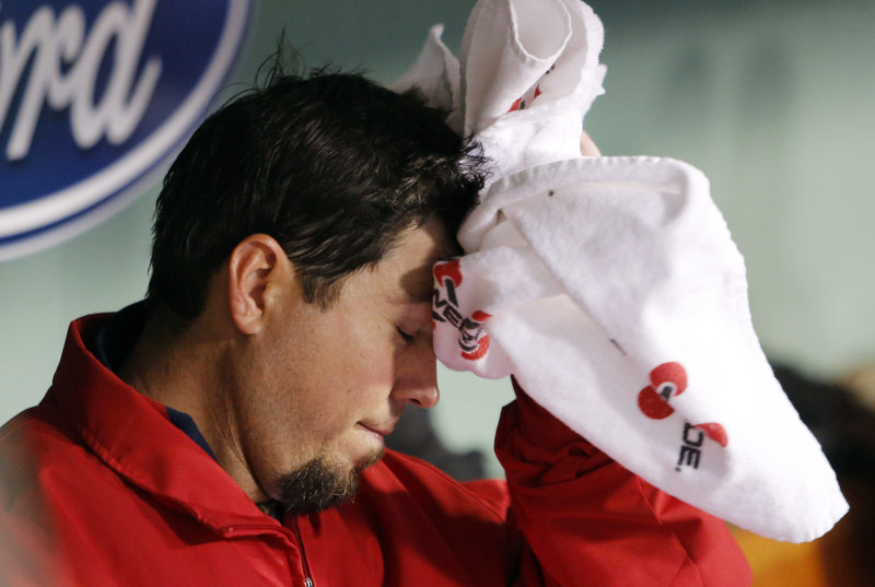 Josh Beckett, already out of the fans’ good graces, allowed seven runs and seven hits in 2 1⁄3 innings Thursday night, and the Red Sox have now lost 8 of 9.
