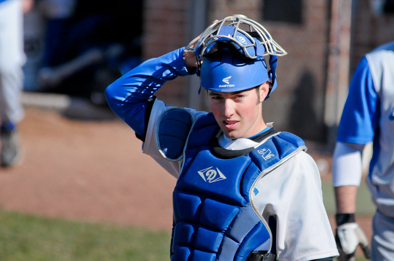 Nic Lops, a standout catcher at Cheverus, leads St. Joseph’s with a .419 batting average.