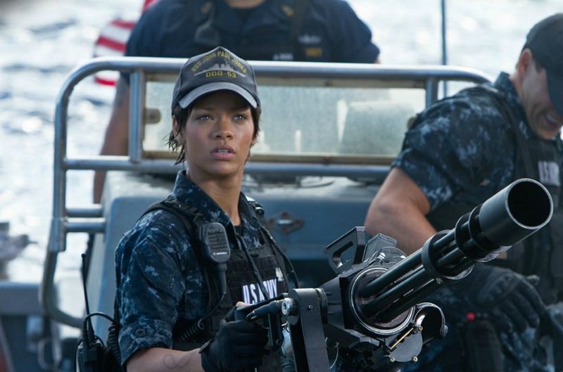 Rihanna in "Battleship"