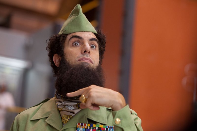 Sacha Baron Cohen in “The Dictator.”