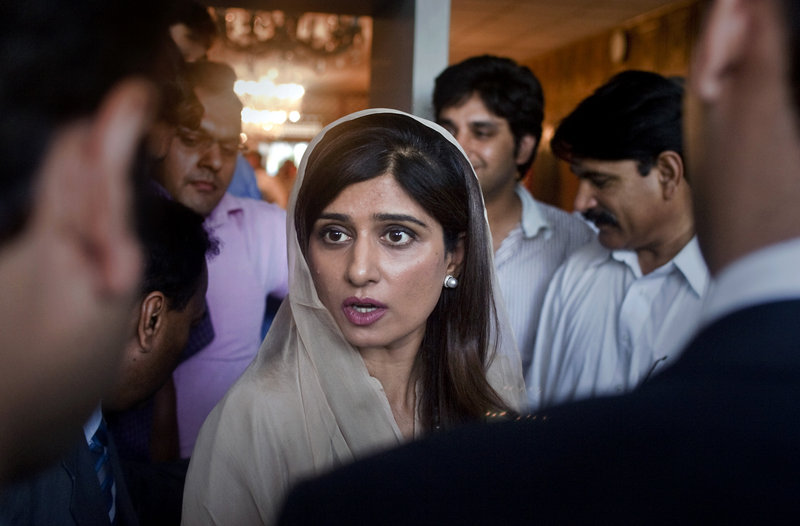 Pakistani Foreign Minister Hina Rabbani Khar, above, said Monday that the government made the right decision to close the border to NATO to send a message to Washington that the attack on its troops in November was unacceptable.