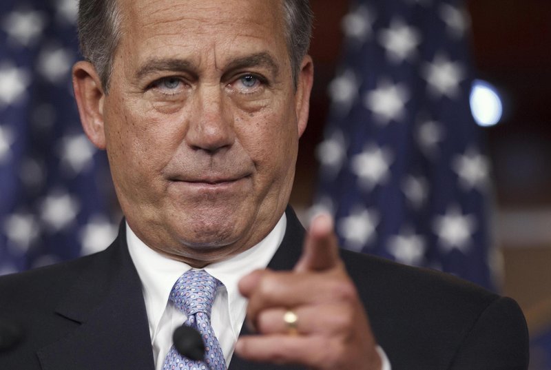House Speaker John Boehner, R-Ohio, says a debt-ceiling battle will “force the elected leadership of this country to solve our structural fiscal imbalance.”