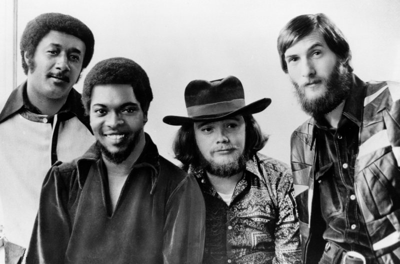 Booker T. and the MGs, from left: Al Jackson Jr., Booker T. Jones, Donald “Duck” Dunn and Steve Cropper.