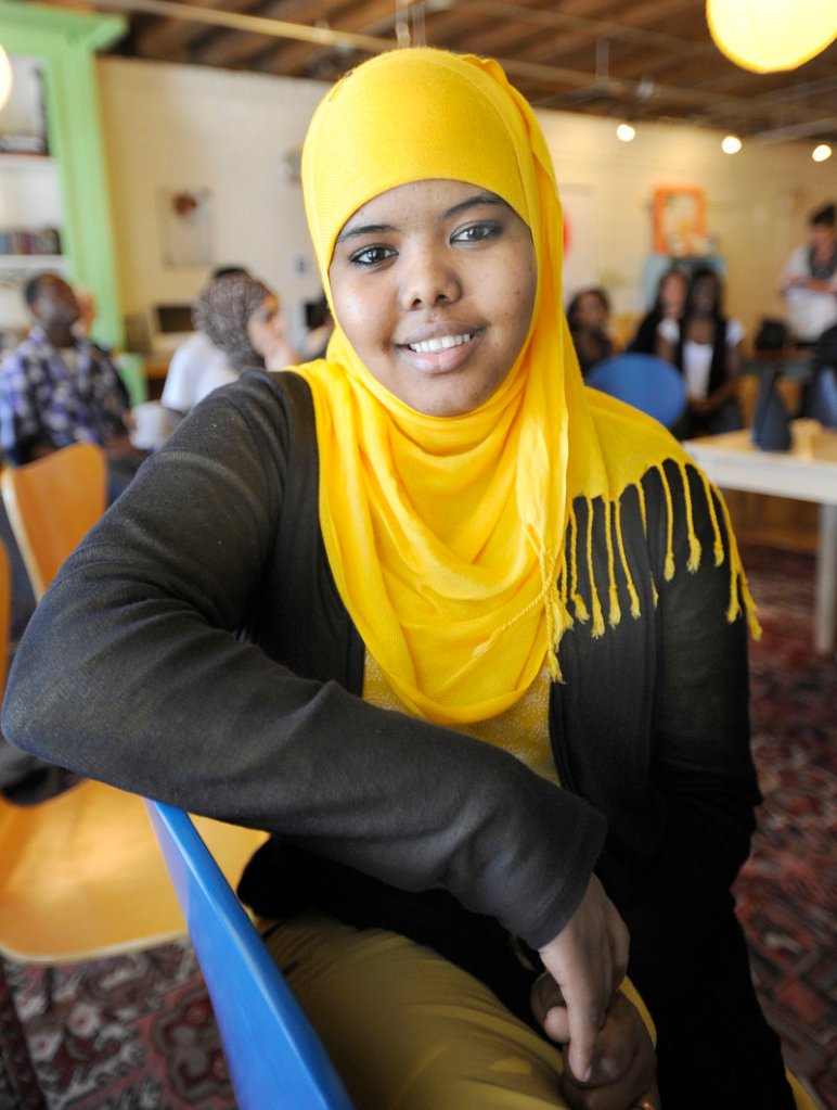 Maryan Abbi is one of 15 teenagers whose videos will premiere at the Space Gallery in Portland on Thursday. “It was really tough,” the 16-year-old said. “I thought I could never tell this story to anyone on film. But I’m proud I did this.”