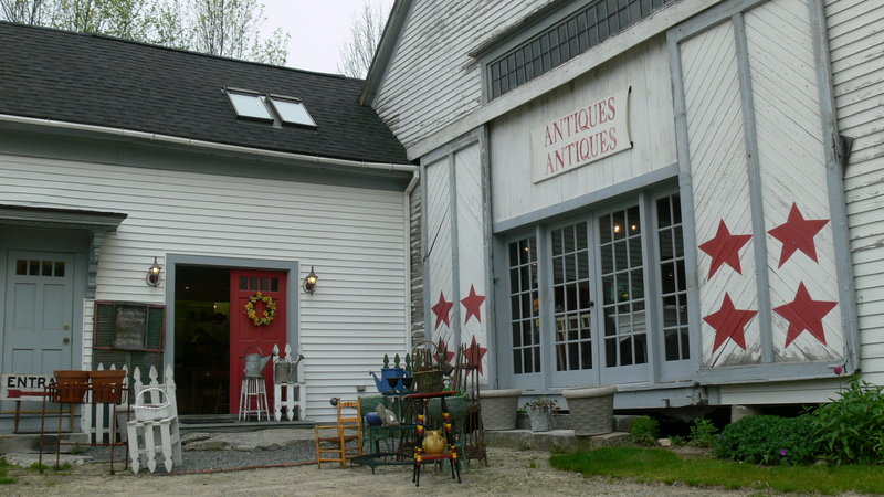 The Ruby Slipper is an antique shop full of items for sale. The old farmhouse on Route 302 in Windham offers plenty of colorful history within its own walls as well.