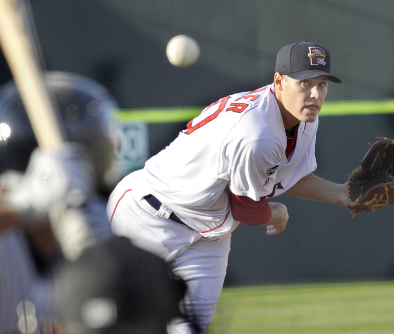 Sea Dogs pitcher Billy Buckner limited Binghamton to three hits in six scoreless innings Friday as he earned his second win of the season, 4-0.