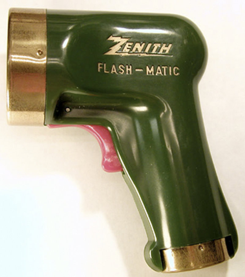 The Flash-Matic: "Absolutely harmless to humans!"