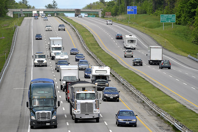 On the Maine Turnpike, Memorial Day weekend traffic volume is expected to be up about 3 percent over last year at the York toll plaza.