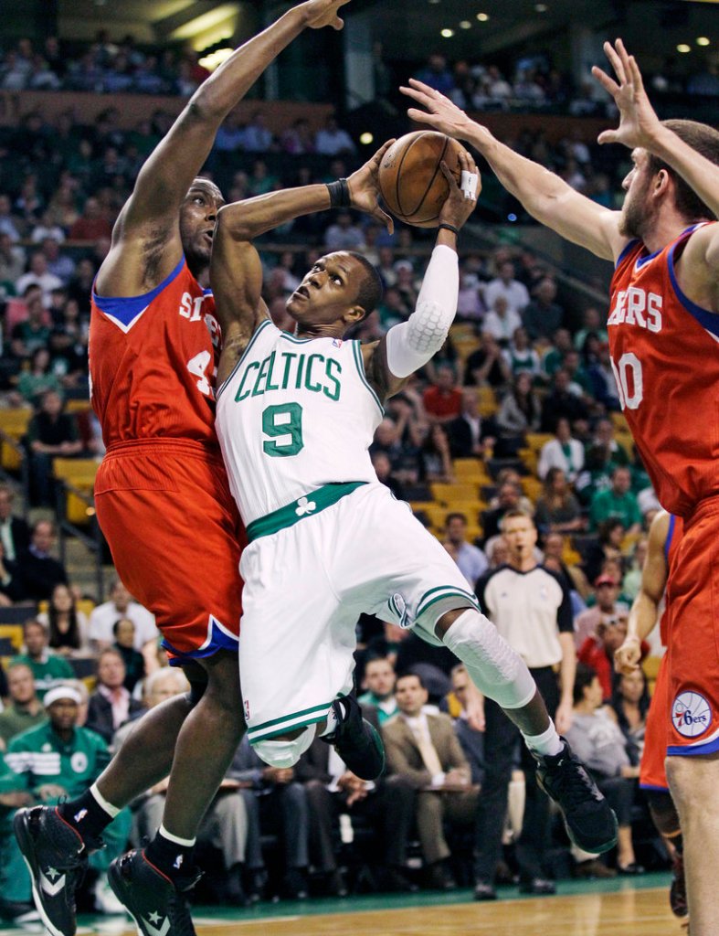 Rajon Rondo will need to play a pivotal role tonight for the Boston Celtics – not just directing the offense but playing tough defense against the top Sixers guard on the court.