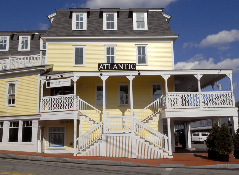 The Blue Sky restaurant is located inside the Atlantic House Hotel in York Beach. At the end of March, the restaurant abruptly closed after the owners were served with an eviction notice for failing to pay $20,000 in rent.