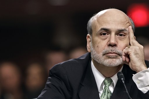 Federal Reserve Board Chairman Ben Bernanke testifies on Capitol Hill before the Joint Economic Committee hearing on the health of nation's economy.