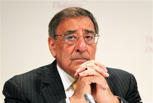 U.S. Defense Secretary Leon Panetta waits to deliver his speech on the "US Rebalance Towards The Asia Pacific" at the IISS Shangri-la Security Summit today in Singapore.