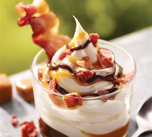 Burger King is introducing a bacon sundae as part of its new menu items for the summer.