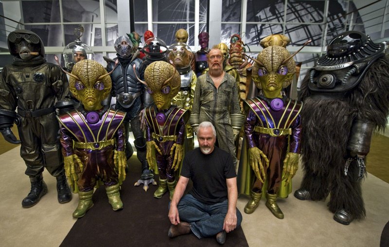Rick Baker, who started in the business of makeup, visual effects and monster construction 40 years ago as an apprentice on “The Exorcist,” is seen on the set of “Men in Black 3,” where his latest work is on display.