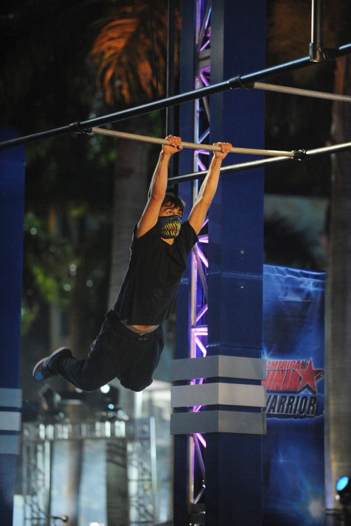 Jesse Villarreal competes on the reality TV show “American Ninja Warrior.” The sport, called parkouring, is “great for keeping your mind and body fit,” he says.