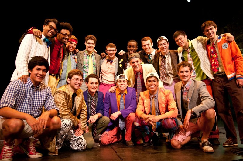 The Dartmouth Aires placed second on the TV show “The Sing-Off.” Portland’s Michael Odokara-Okigbo is standing in the back row, sixth from the left.