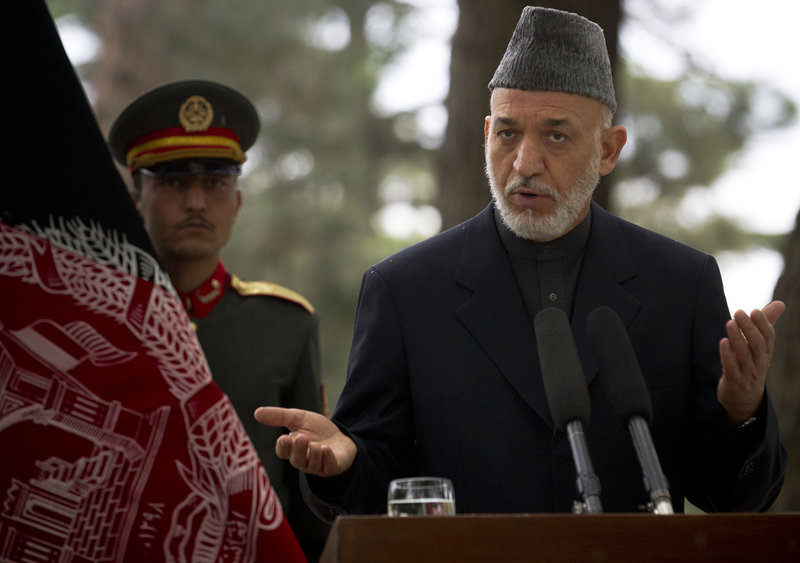 Afghan President Hamid Karzai says he was promised that the U.S. would no longer attack Afghan homes.