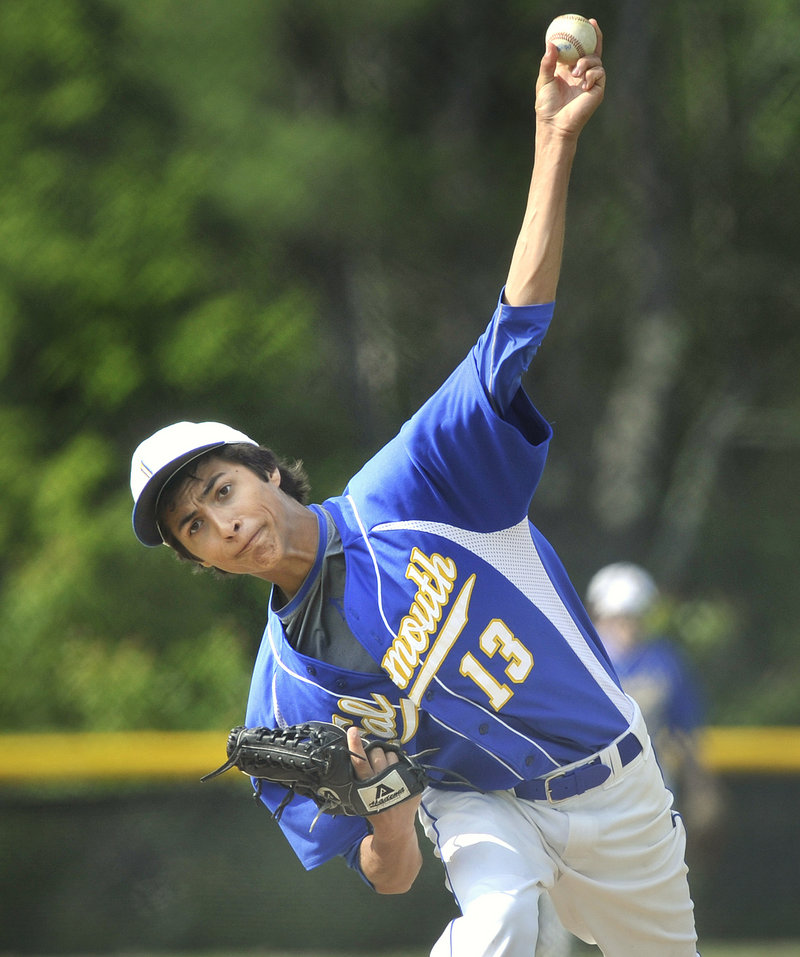Thomas Fortier limited Morse to two hits and escaped a bases-loaded jam in the top of the sixth to help Falmouth advance to the Western Class B final against Cape Elizabeth. The Yachtsmen are seeking their first regional title since 1998, when they were in Class C.