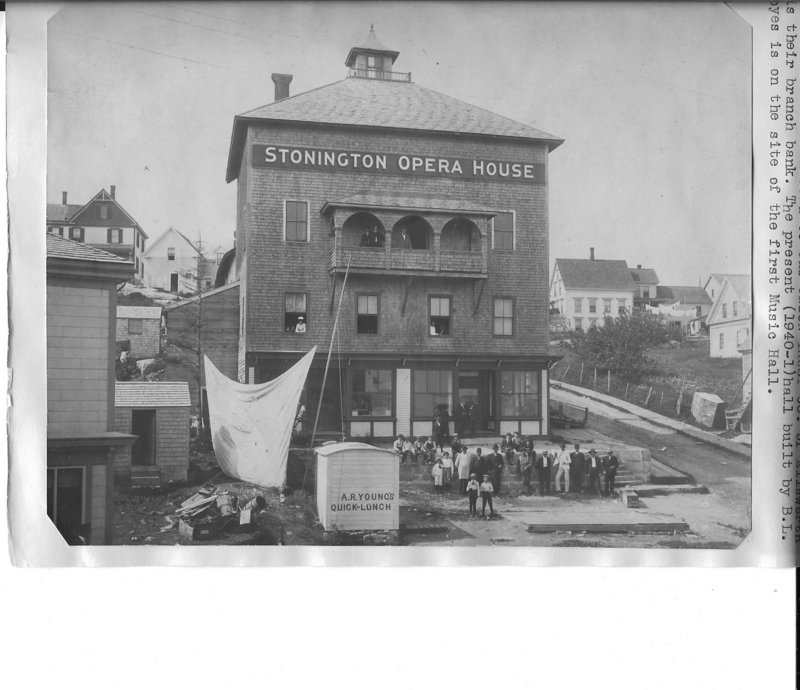 Archival photo of the opera house, date unknown.