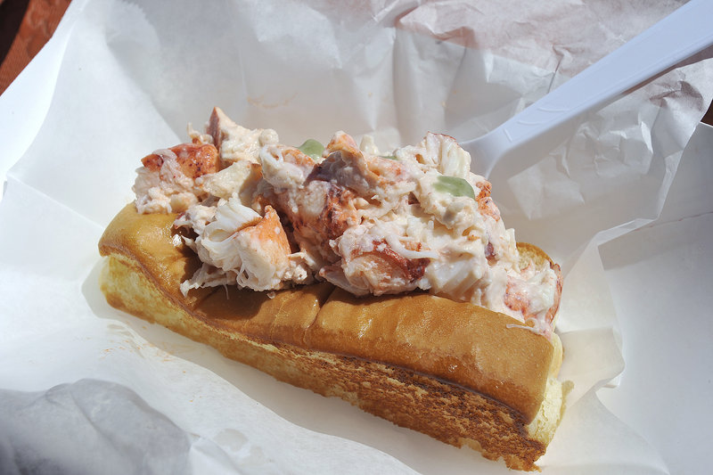 Bite Into Maine’s wasabi lobster roll.