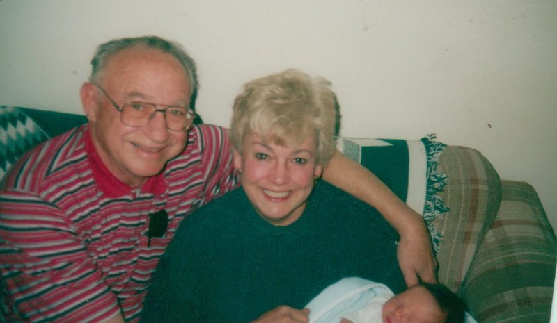 William and Mary Lou Freudenberger in a family photo. Mr. Freudenberger died June 6.