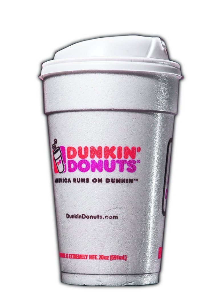 Dunkin' Donuts would be greatly affected by a ban on plastic foam.