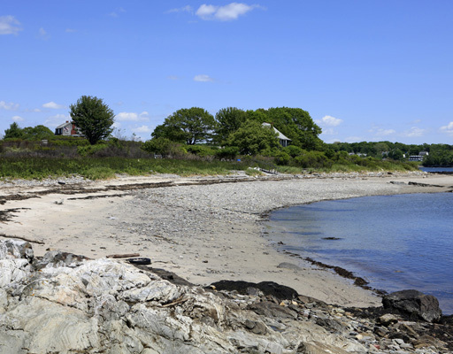 This photograph made available by LandVest Inc. shows one of its five beaches.