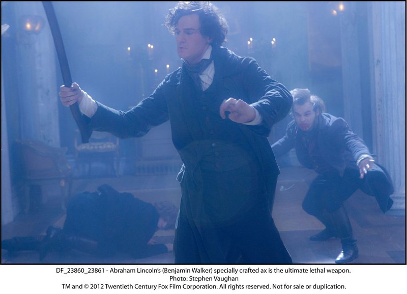Benjamin Walker as the ax-swinging, vampire-slaying Abraham Lincoln.
