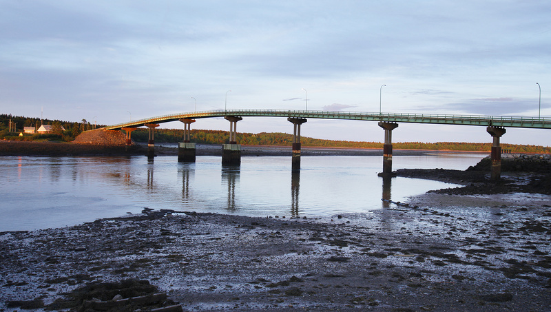 The Roosevelt International Bridge from Campobello Island in Canada to Lubec, Maine, is the island’s only land connection, so islanders have come to rely on traveling into Maine for services. But post-9/11 border tightening has made crossing more difficult.