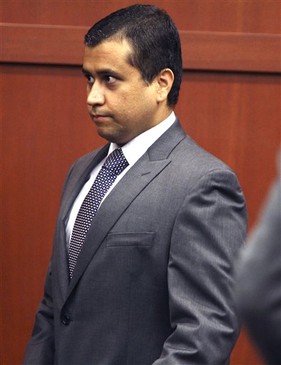 George Zimmerman enters the courtroom to appear before Circuit Judge Kenneth R. Lester, Jr. last Friday.