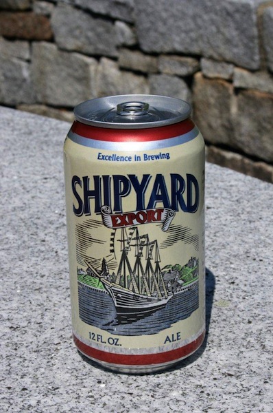 A can of Shipyard Export