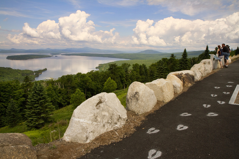 The Height of Land scenic overlook on Route 17 near Rangeley offers people a place to get out and enjoy the region’s natural beauty. The Rangeley Lakes Heritage Trust has plans for a Phase II of this project, which is to include a conservation walk, and a tribute to conservation icons past and present.