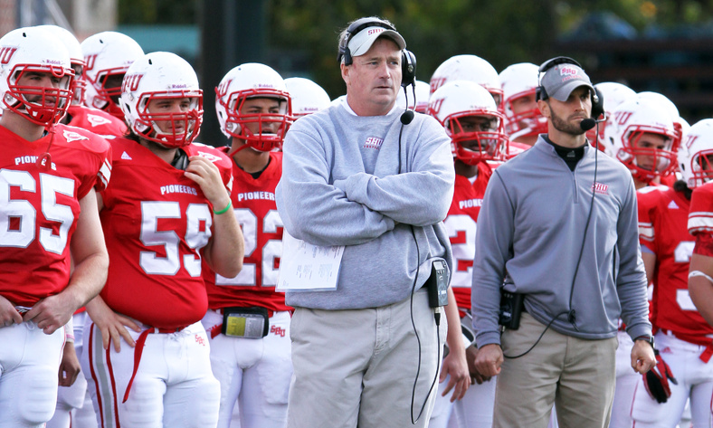 Paul Gorham, the South Portland native who coaches football at Sacred Heart University, is taking it one day at a time, and has to. It’s the way he can recover from an illness that led to an amputation of both legs below the knees.
