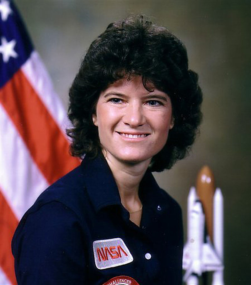 This undated photo released by NASA shows astronaut Sally Ride. Ride, the first American woman in space, died Monday, July 23, 2012 after a 17-month battle with pancreatic cancer. She was 61. (AP Photo/NASA, File)