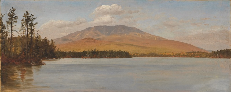 “Mount Katahdin from Upper Togue Lake,” circa 1877-78
