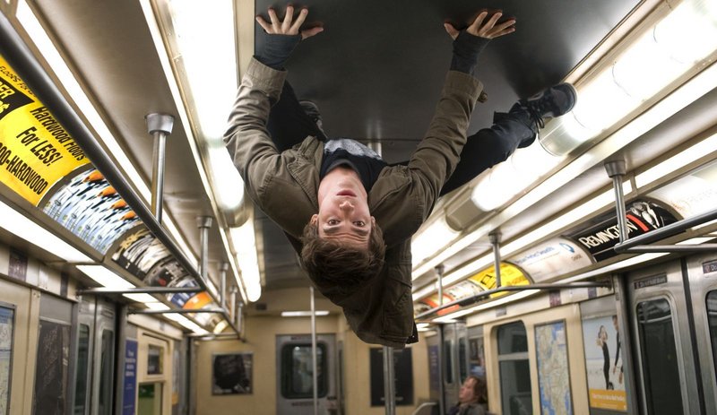 A bite from a radioactive spider turns the world of Peter Parker (Andrew Garfield) upside-down.