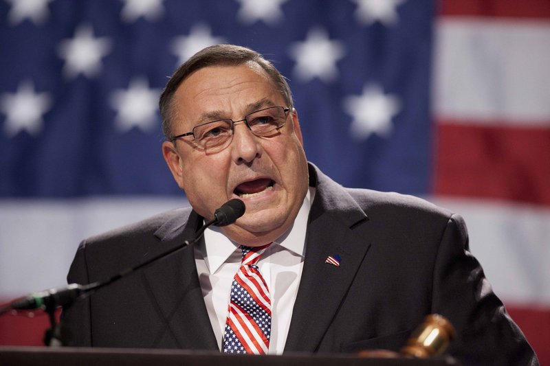 In a radio address that compared the IRS to the Gestapo, “Gov. LePage hit a new low in offensive rhetoric,” a reader says.