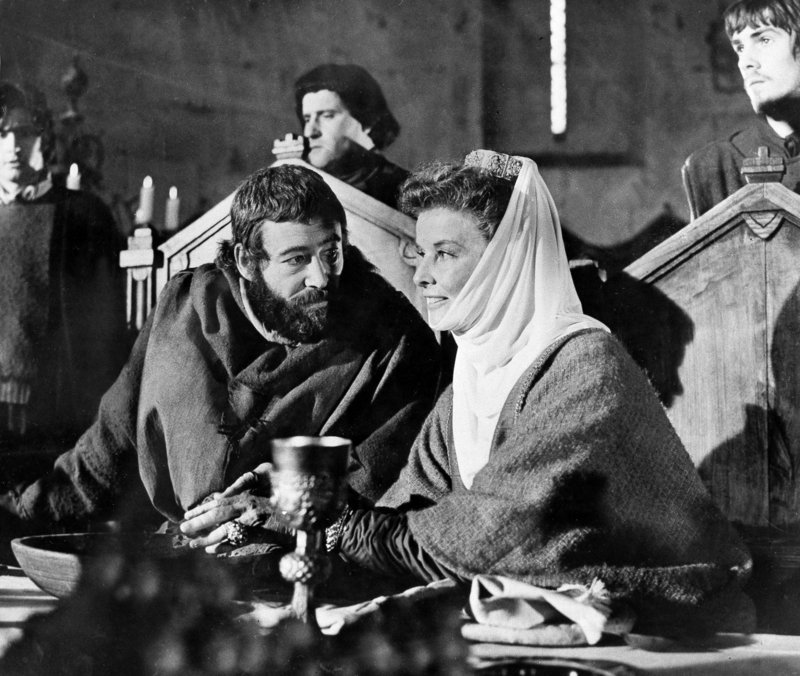 Peter O’Toole portrays King Henry II in “The Lion in Winter.” The film brought him one of his eight Oscar nominations, but he never won Hollywood’s top honor.