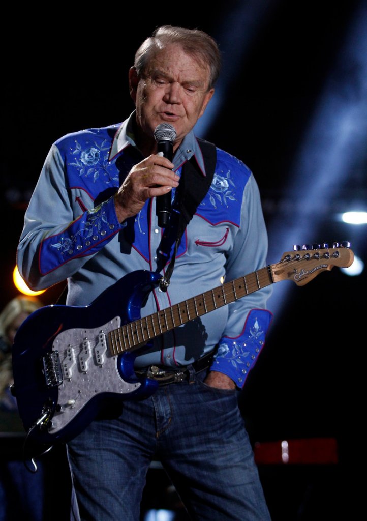 Glen Campbell performs at the 2012 CMA Festival on June 7 in Nashville, Tenn. Campbell will appear at 7:30 p.m. Oct. 16 at Merrill Auditorium in Portland.
