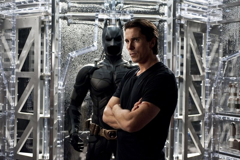 Christian Bale plays a battered Bruce Wayne, whose fortune has dwindled, in “The Dark Knight Rises.”