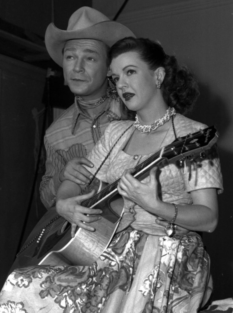 Roy Rogers, shown with Dale Evans