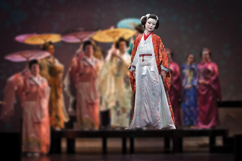 Inna Los stars as Cio-Cio San in PORTopera’s “Madama Butterfly” on Wednesday and Friday in Portland. This is the third time she has sung the role, but for this production she says staying by the ocean in Maine has given her a new connection to the character.