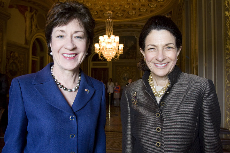 Maine Sens. Susan Collins, left, and Olympia Snowe voted twice last week to kill a bill that, a Maine Voices writer says, “would put more information in the hands of voters.”