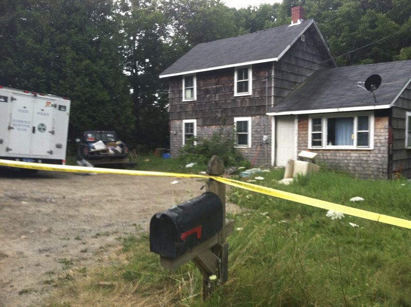 Norman P. Benner's body was found by family members Monday morning at this home at 2177 Friendship Road in Waldoboro, where his girlfriend was also shot in the face. Police have released few details about the incident.