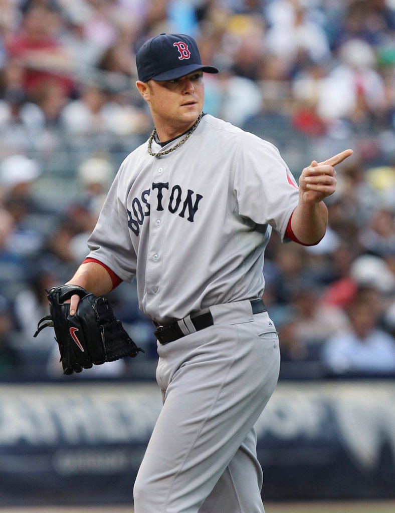 Jon Lester, trying to turn his season around for the Boston Red Sox, allowed four runs in six innings Saturday against the New York Yankees, striking out six.